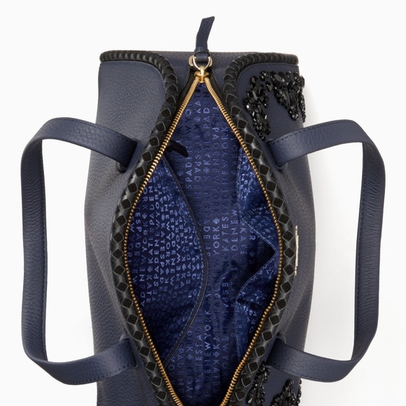 Kate Spade Embellished Anderson Way Reiley Satchel - Picture 3 of 4